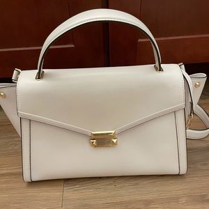 Michael Kors White Medium Hand Bag